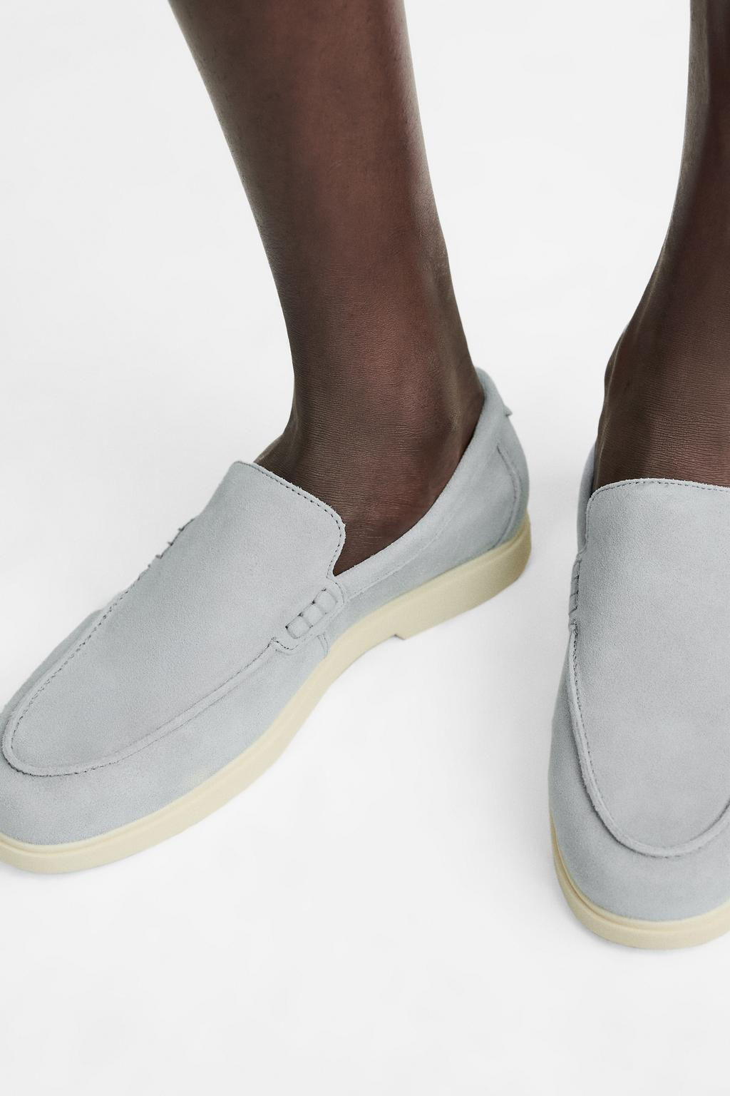 CASUAL LEATHER LOAFERS - Zara фото 4