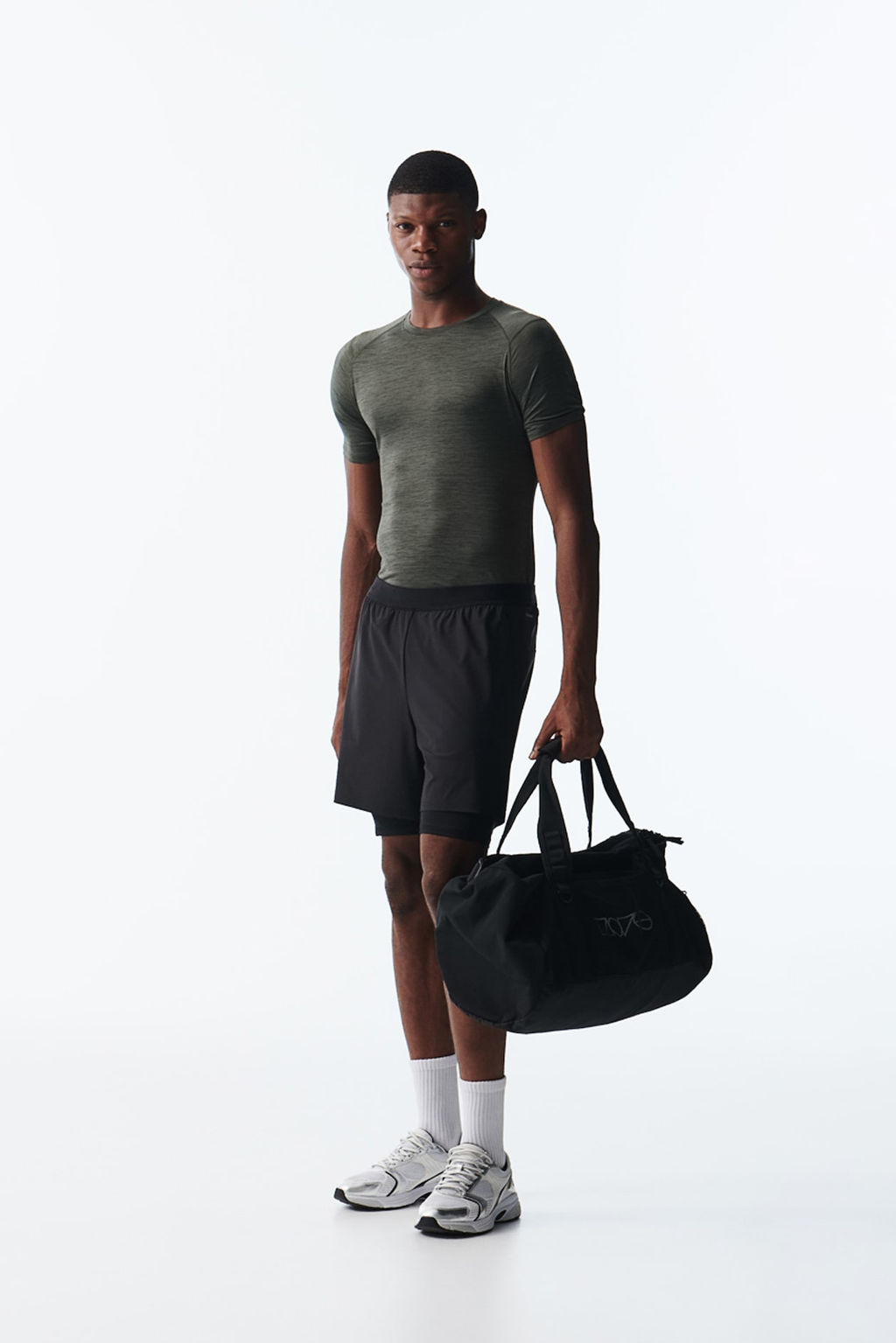 Camiseta de deporte en DryMove Muscle Fit - H&m фото 3