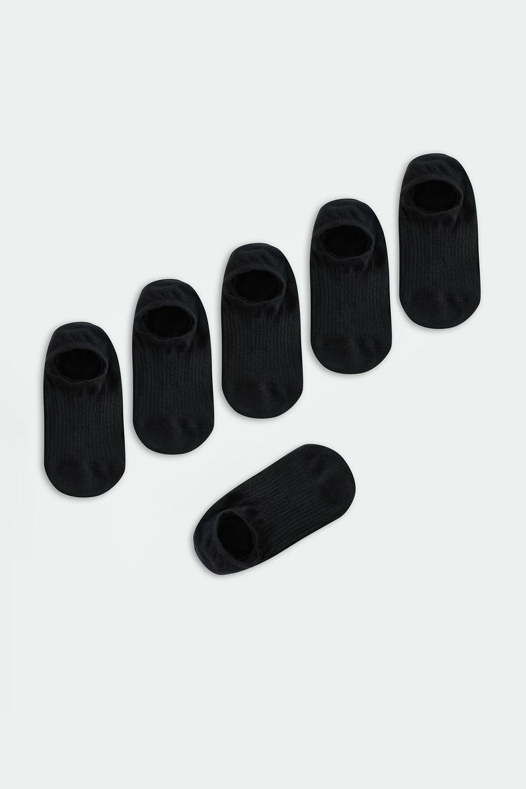 Trendyolmilla Man Siyah Unisex 6l? Pamuklu Sneaker Corap TEDAW25CO00008  фото 8