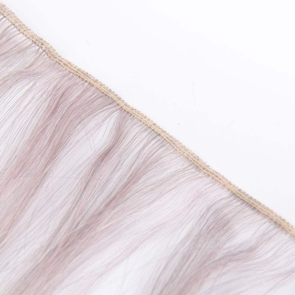 HobbyBe HAR-15 Тресс для кукол 15 см 100 см 22 г 39 серый, розовый