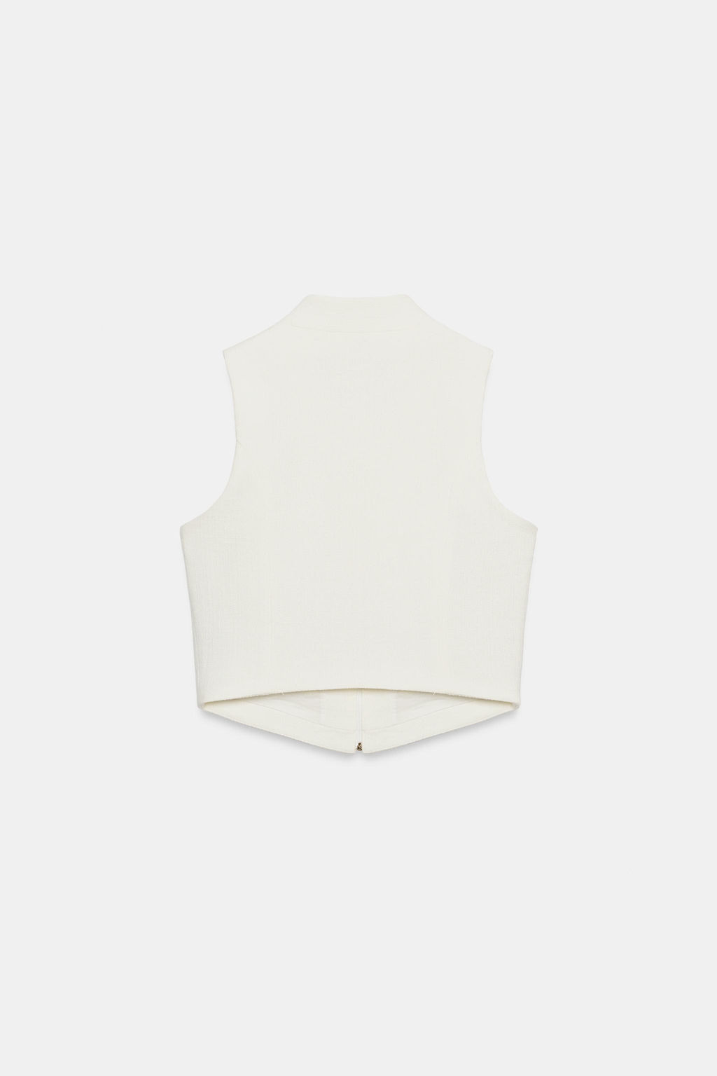 CHALECO HALTER BOTONES / Crudo - Zara фото 7