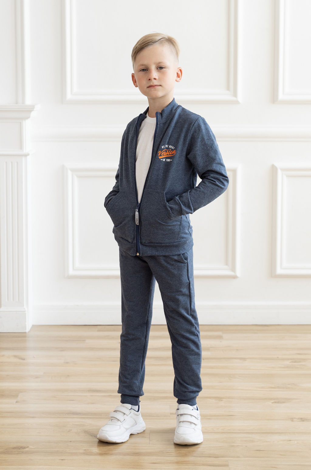 Костюм детский спортивный джинс К-603 (110-116, 60)