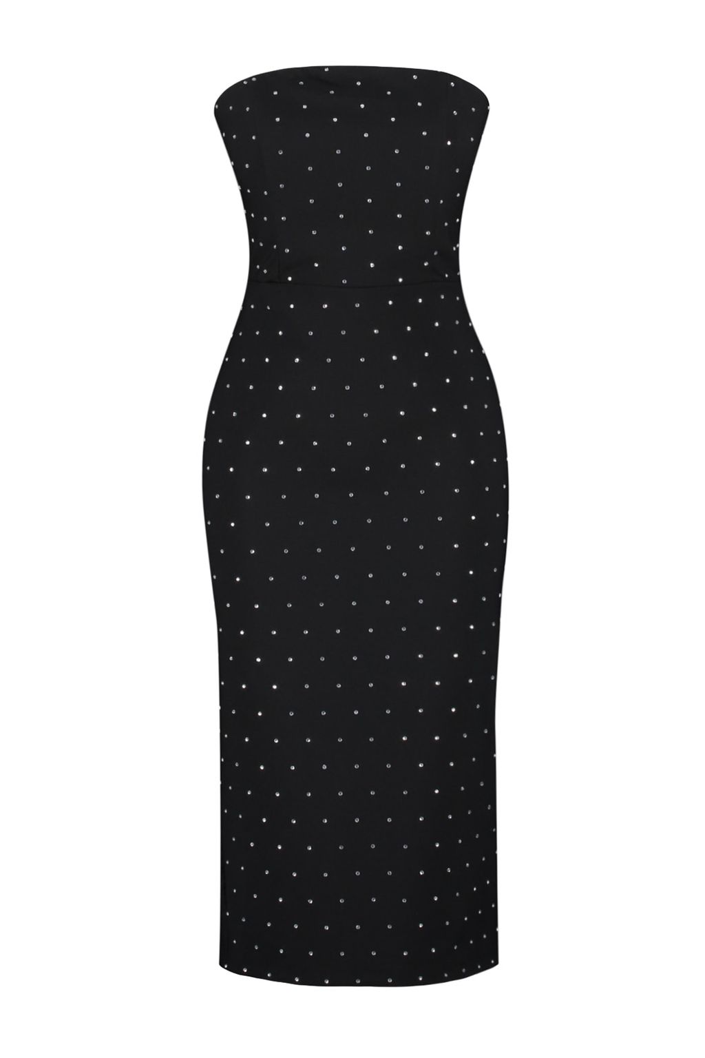 TRENDYOLMILLA Siyah Vucuda Oturan Astarl? Parlak Tasl? Dokuma S?k Abiye Elbise TPRSS23EL00476 фото 7