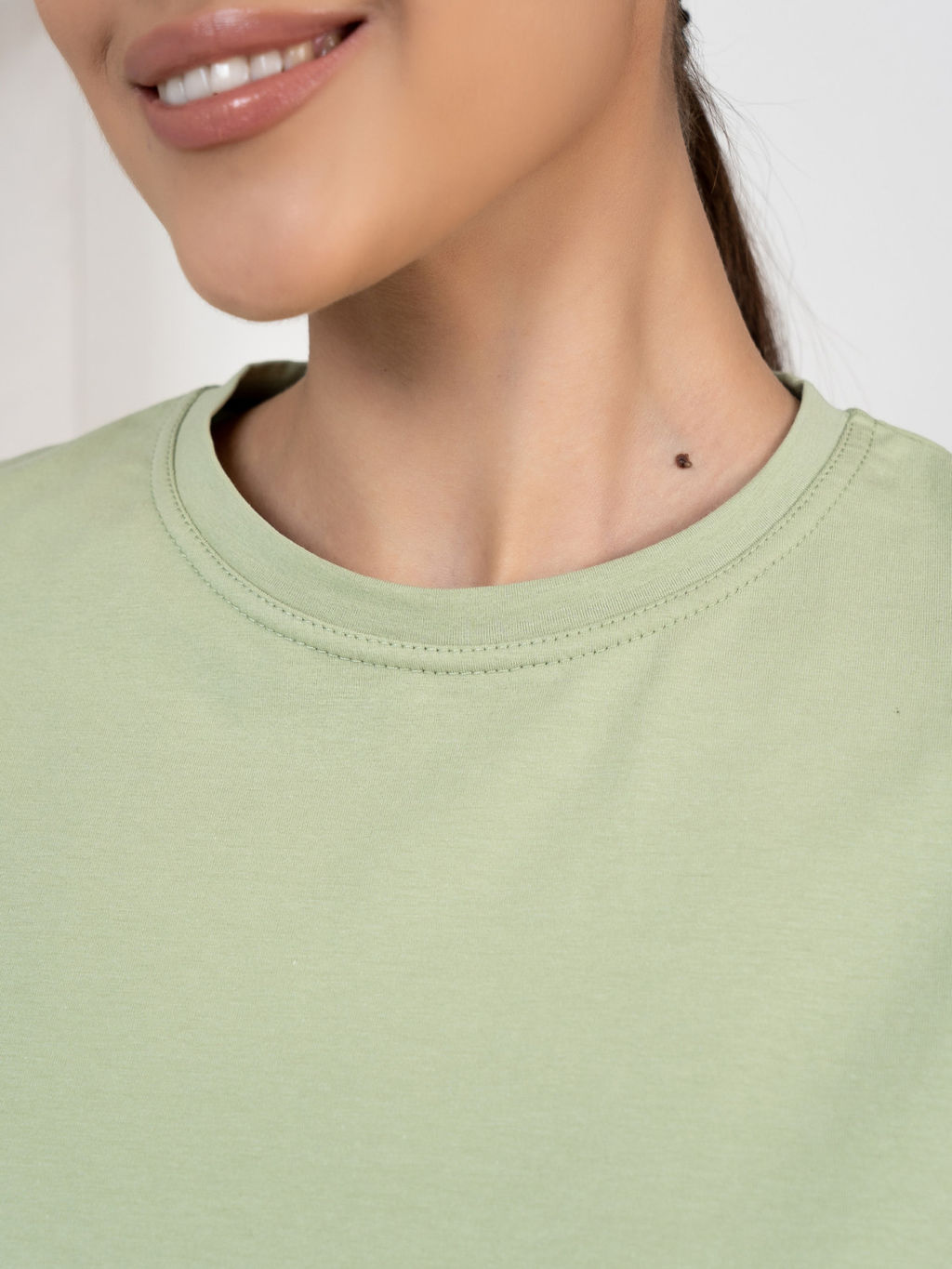 Футболка унисекс Оверсайз, цв. Фисташка