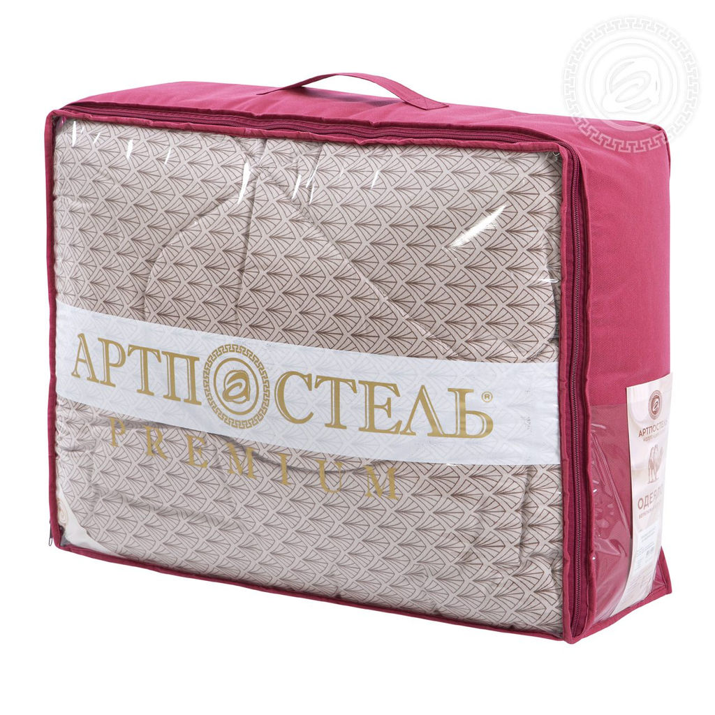 Одеяло Camel 140*205/1 шт. Премиум (сатин) - Артпостель фото 7