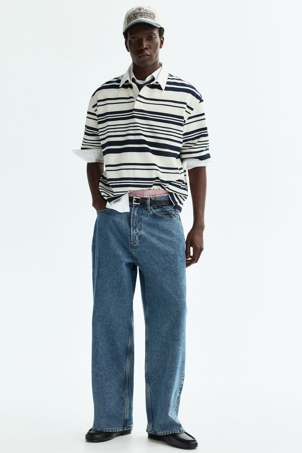 Polo de algod?n Loose Fit - H&m фото 5