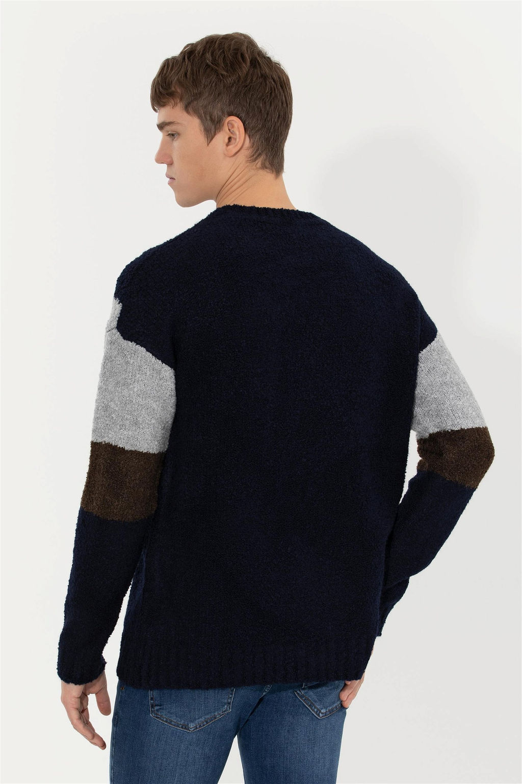 U. S. Polo Assn Мужской темно-синий свитер - U.s. polo assn фото 11