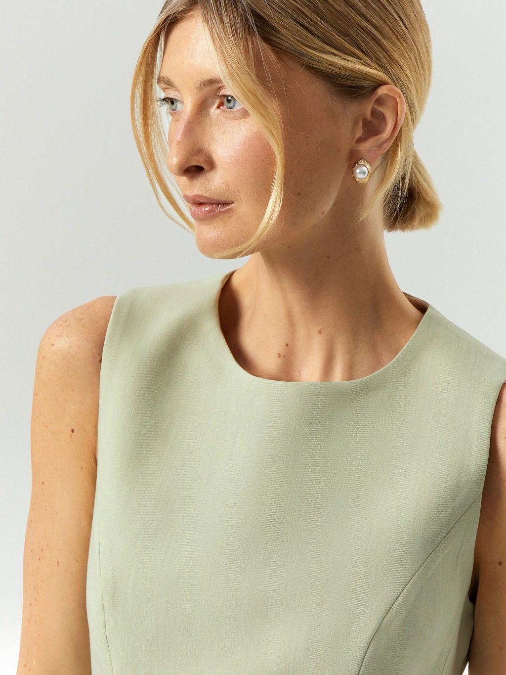 Костюмный топ приталенного кроя, B3089/vertex