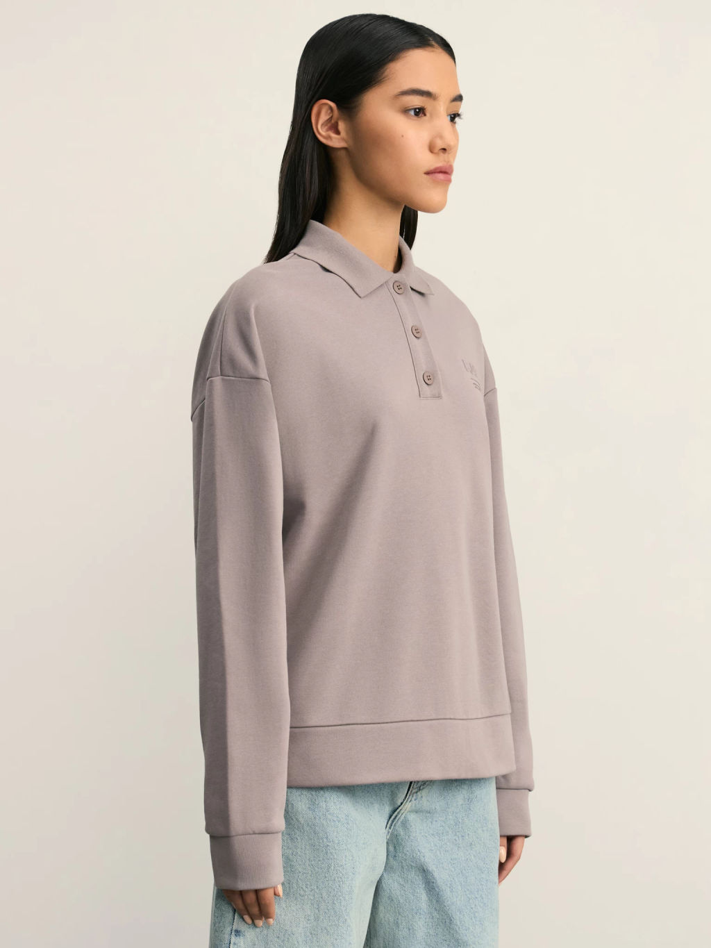 Толстовка поло из хлопка / Zarina  фото 4