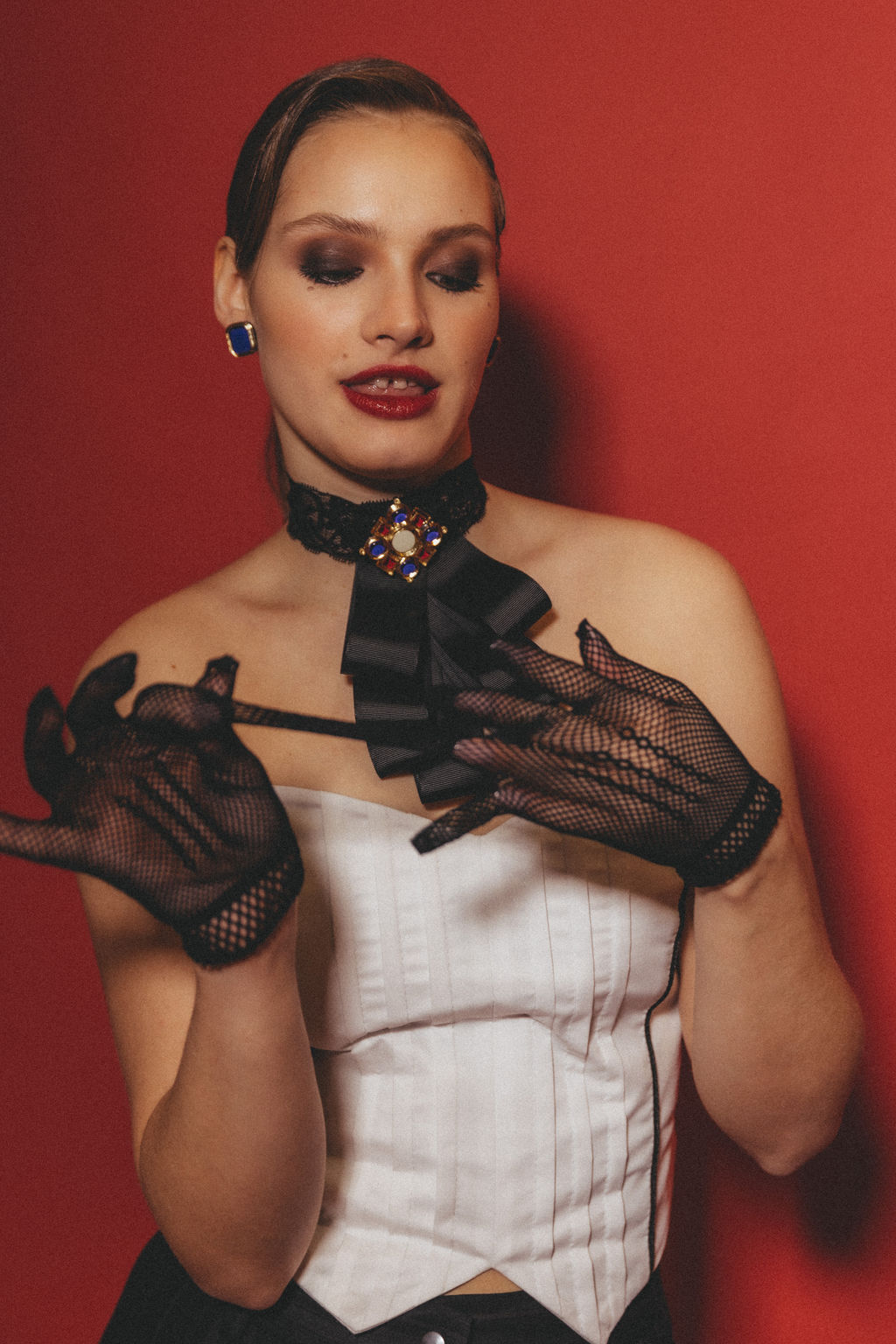 Брошь Винтаж №2 Blue - Orgalica фото 3