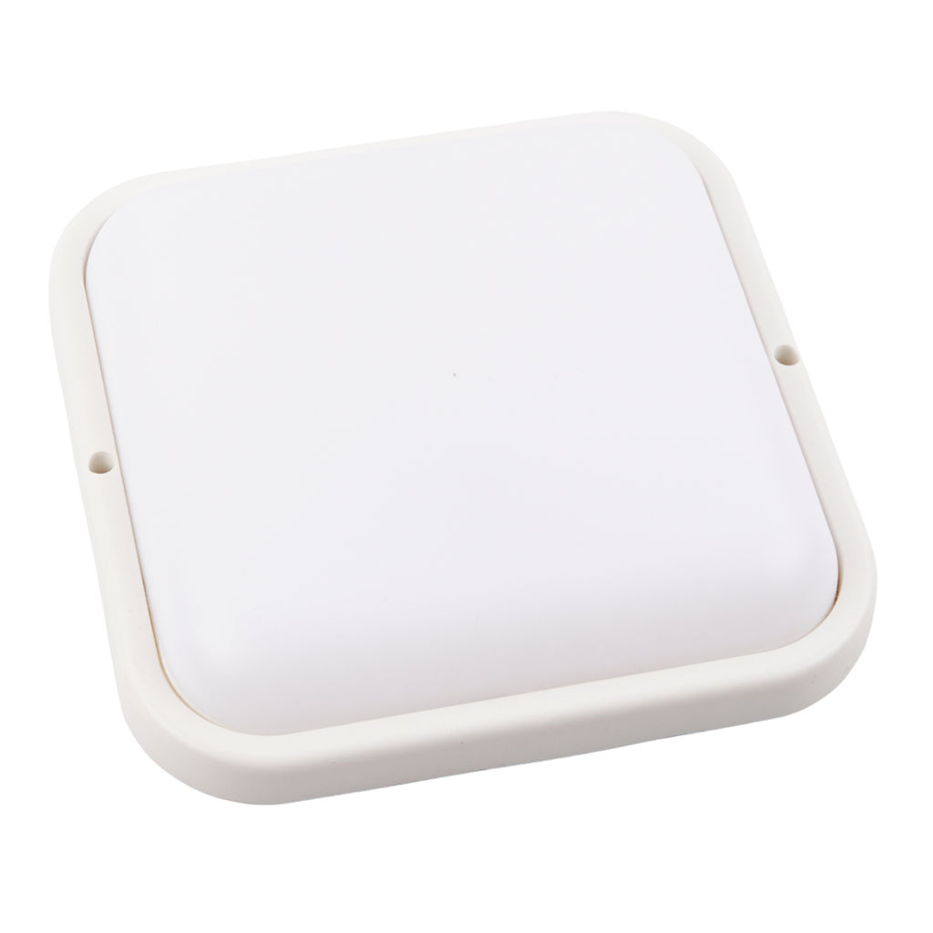 ULW-Q229 24W/6500K IP65 WHITE Светильник светодиодный влагозащищенный. Квадрат. Дневной свет (6500K). 190?190?37мм. Корпус белый. ТМ Volpe