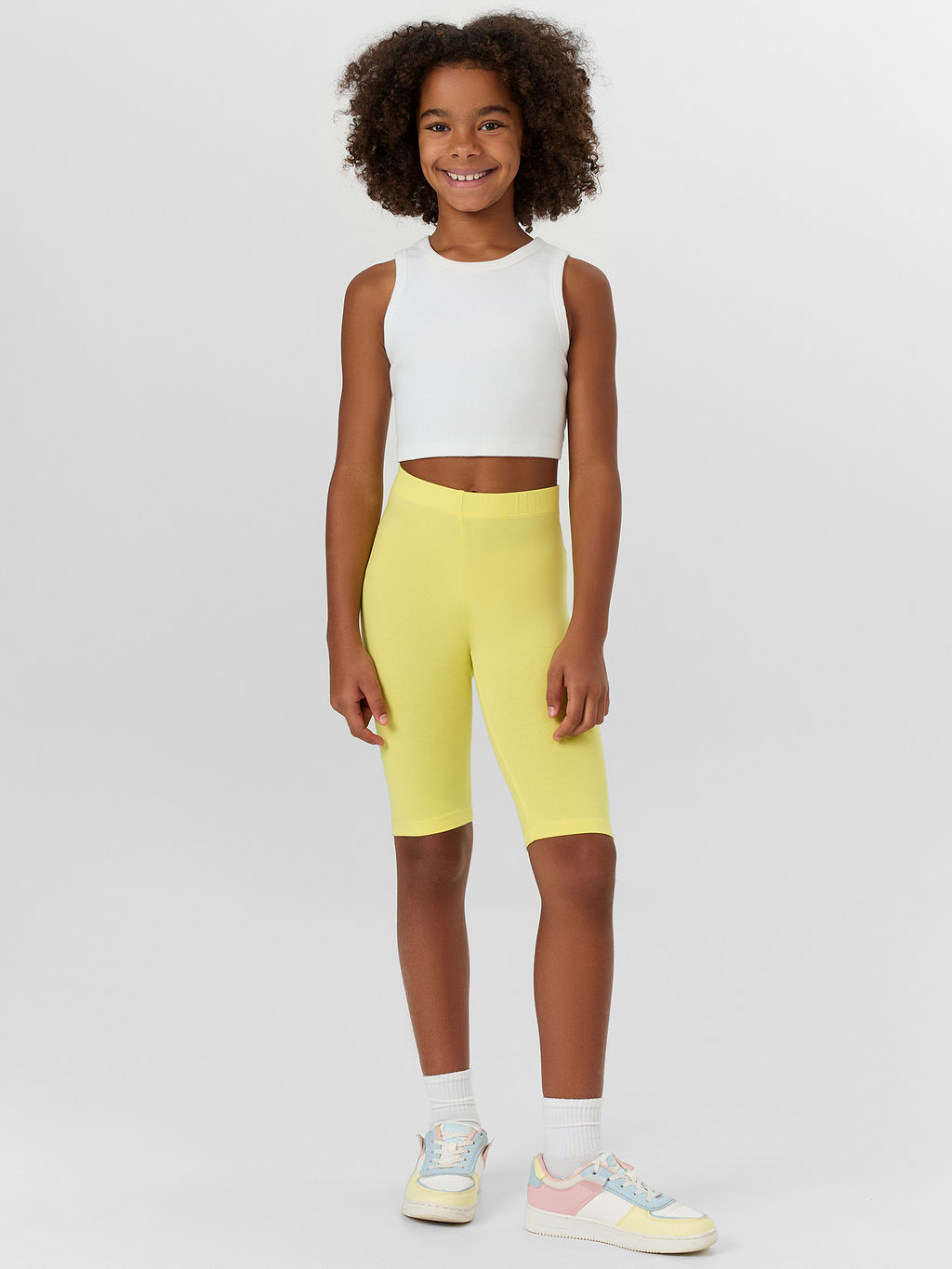 Велосипедки для девочек желтые - Mark formelle фото 3