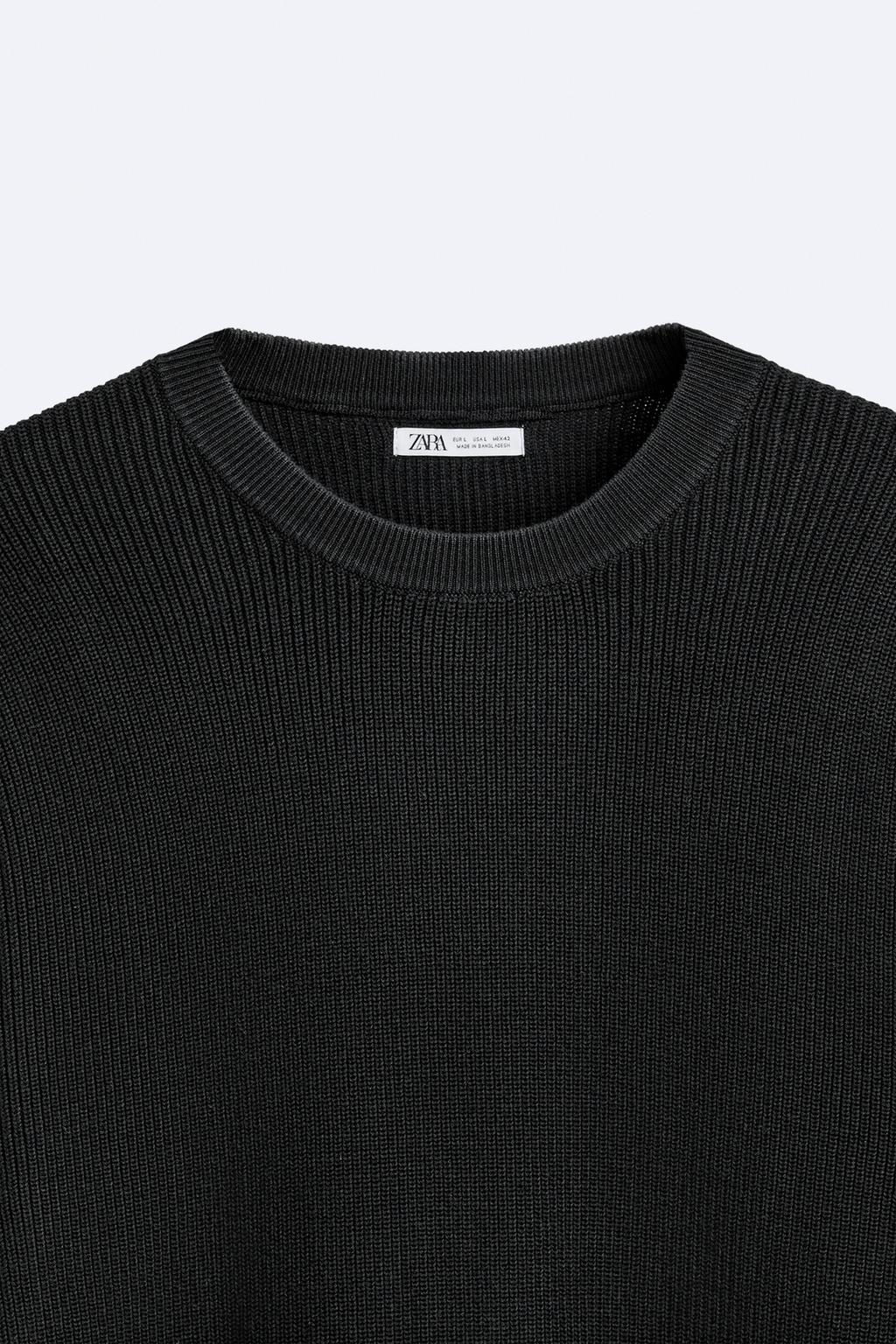 PURL KNIT SWEATER - Zara фото 17