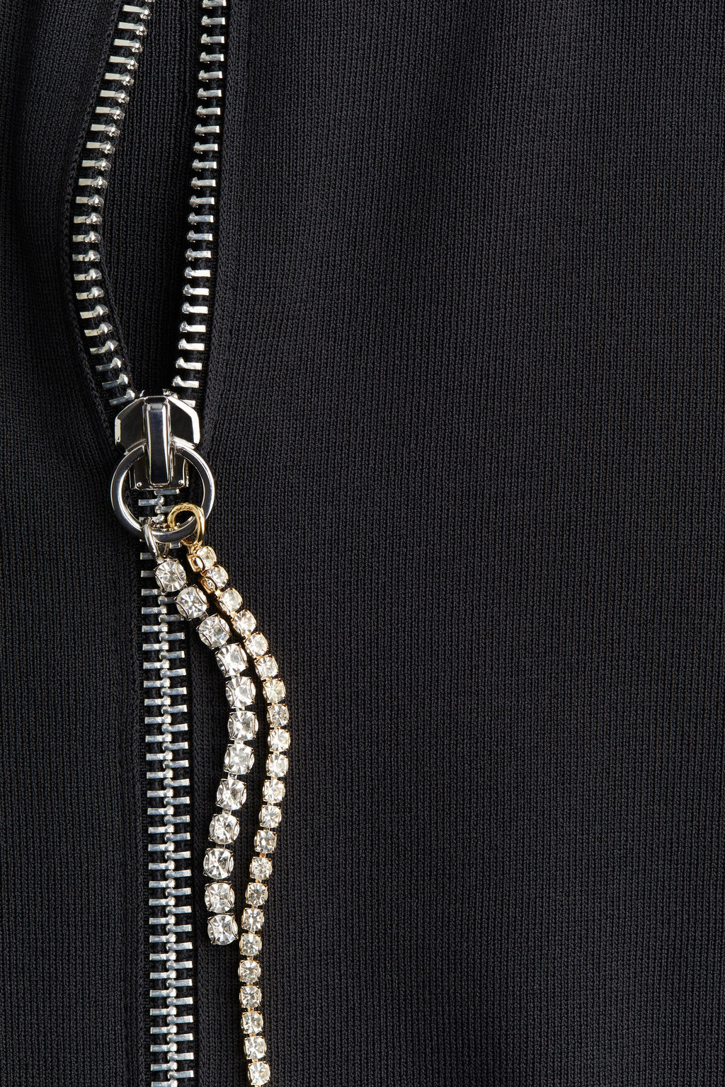 Top con cremallera y detalles de strass - H&m фото 3
