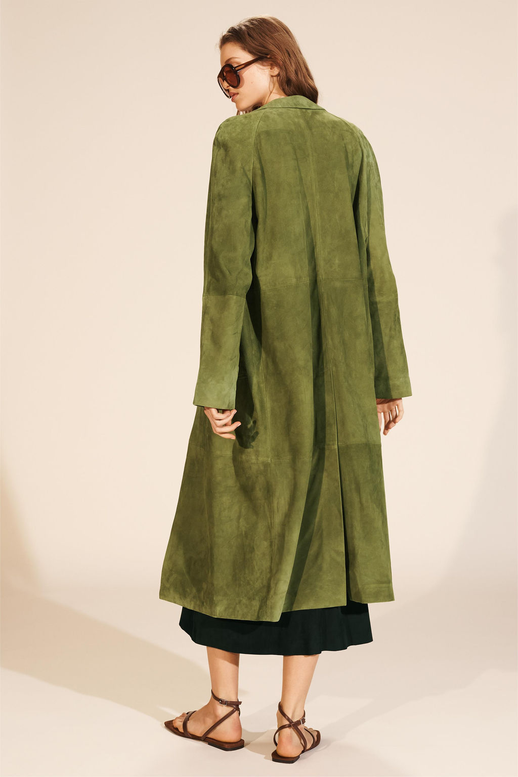 100% SUEDE LEATHER COAT LIMITED EDITION