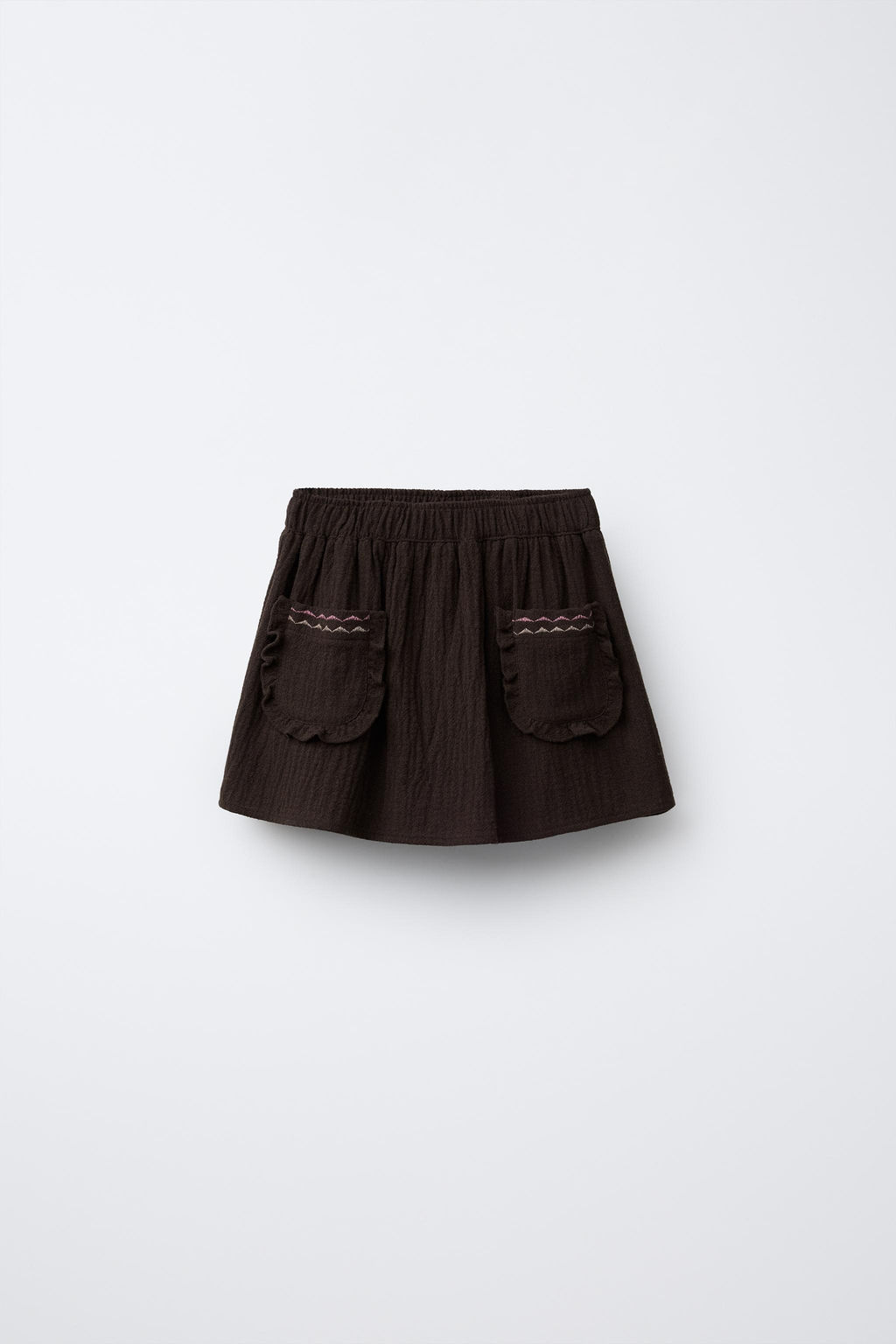 RUFFLED POCKET BERMUDA SKORT