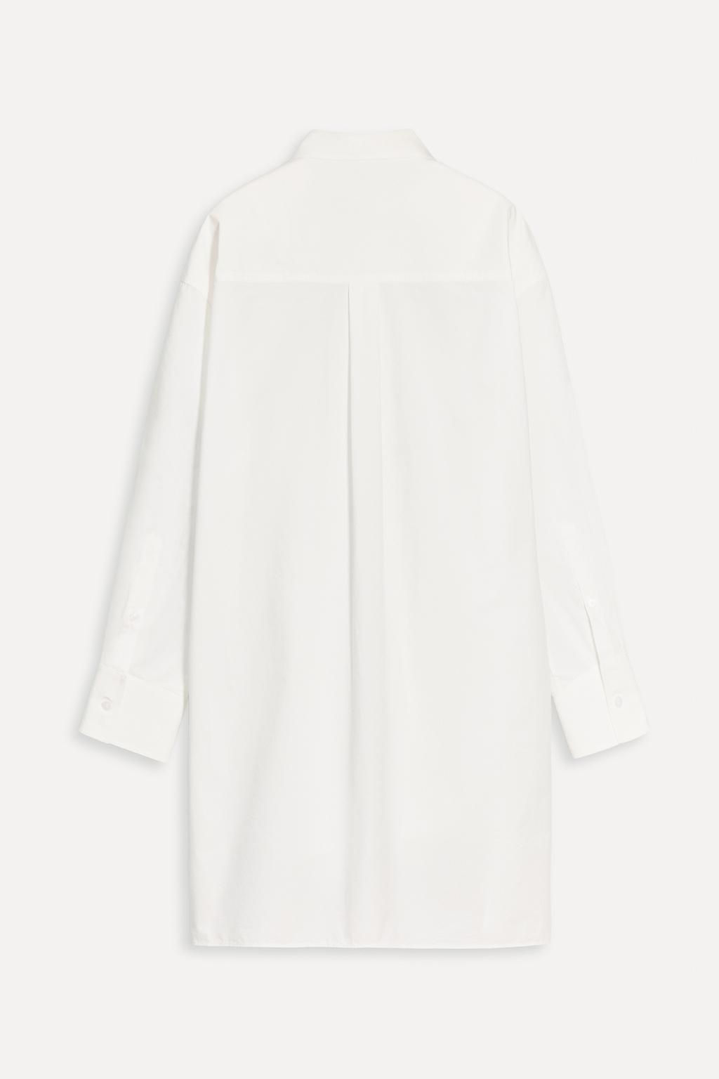 EXTRA LONG POPLIN SHIRT 50TH ANNIVERSARY - Zara фото 3