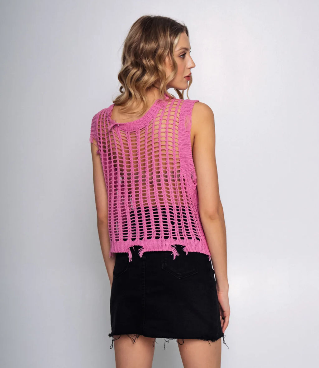 Топ #КТ8903 (2), розовый