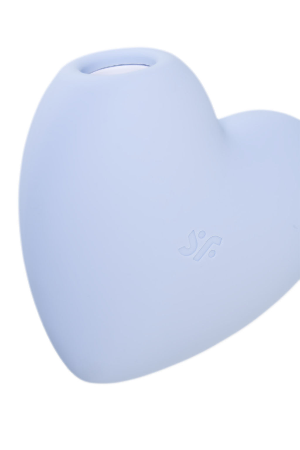 Вакуум-волновой бесконтактный стимулятор клитора Satisfyer Cutie Heart, силикон, голубой  фото 14