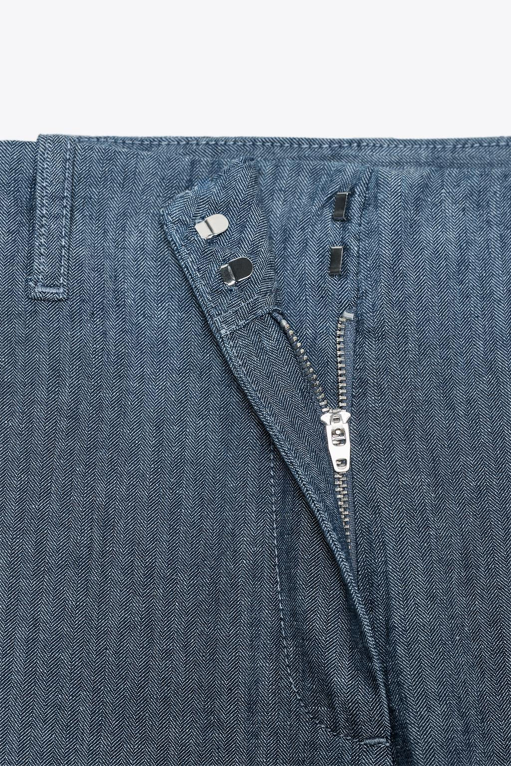 ZW COLLECTION RELAXED TROUSERS - Zara фото 8