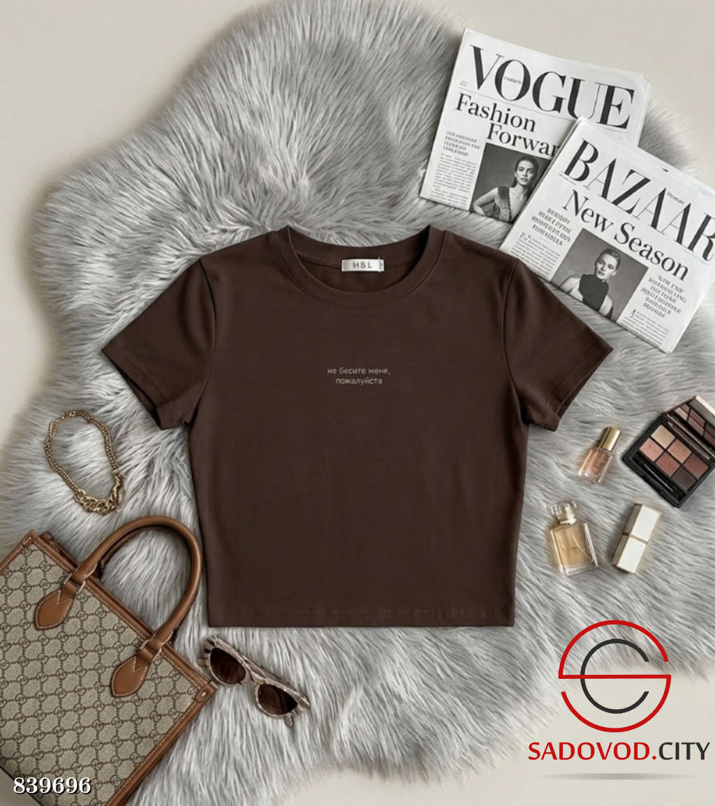 Футболка женская из хлопка - Bruno фото 2