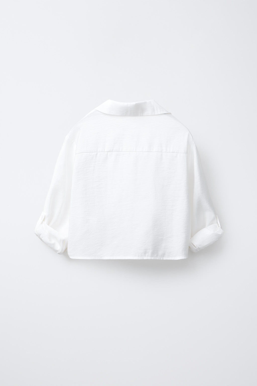 KNOTTED FLOWING SHIRT - Zara фото 3