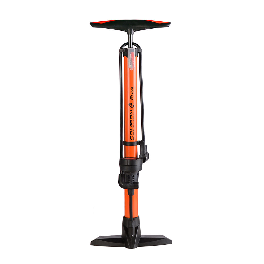 Насос напольный с регулируемым манометром COMIRON BORA, стальной корпус, 650*38мм, 737 см3, 8 бар, 120 psi., стальной шток 12мм, 848 гр. /уп 10/ - Галеонтрейд фото 13