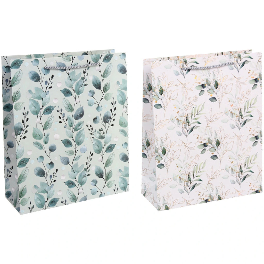 Пакет подарочный "Луговые цветы" 26*32*10 см