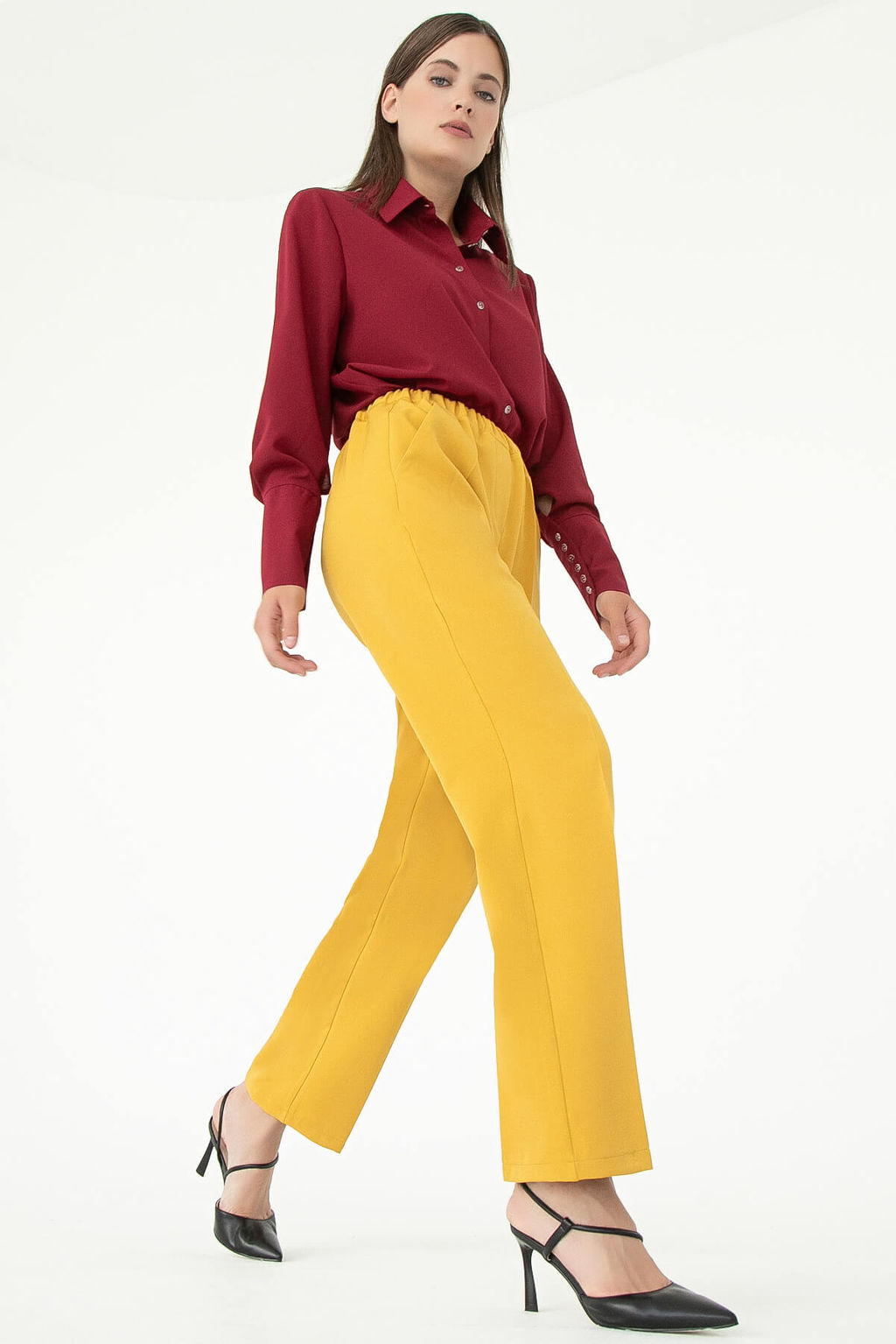 Брюки Арли (манго) Б7139 - Lt collection фото 10