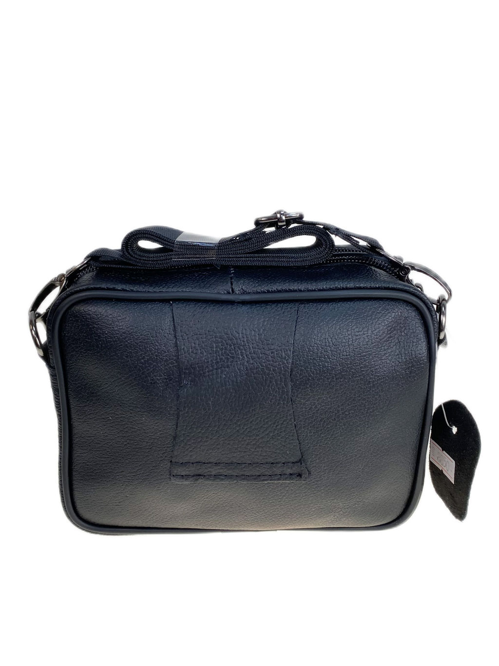Сумка мужская из натуральной кожи, цвет черный - Greta фото 2