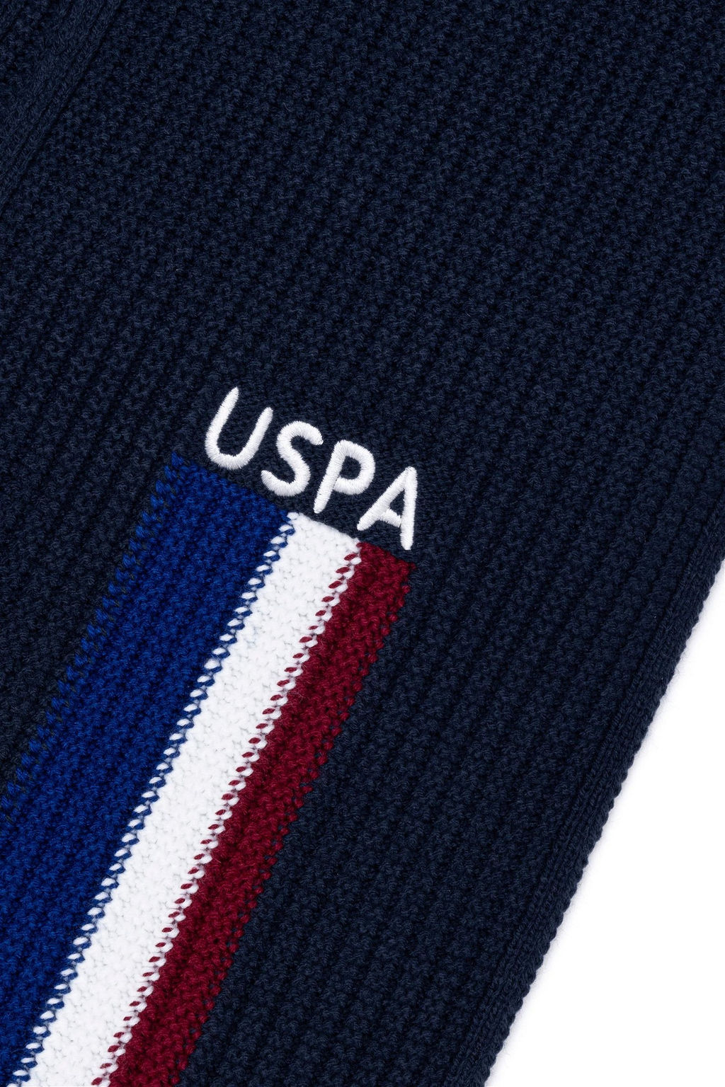 Мужской темно-синий шарф - U.s. polo assn фото 2