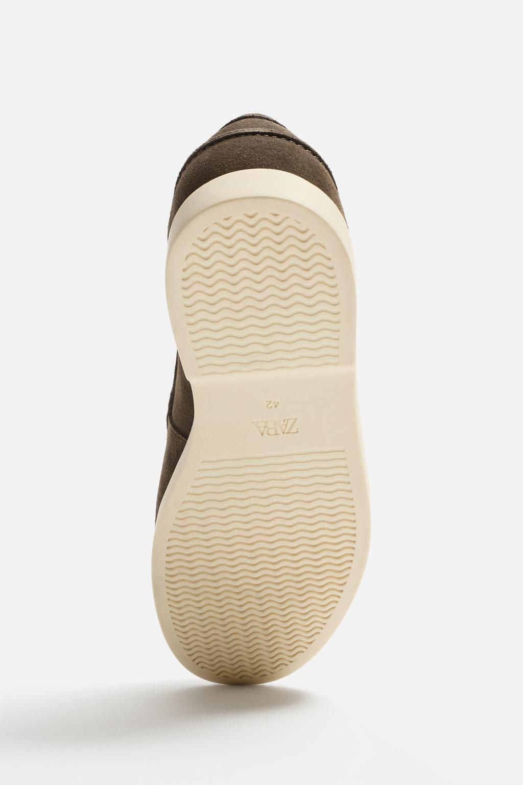 CASUAL LEATHER LOAFERS - Zara фото 13