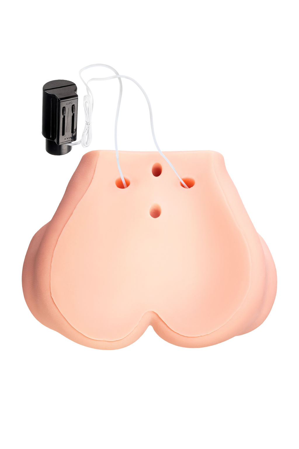 Мастурбатор реалистичный с вибрацией KOKOS HANNA ONAHOLE 001, TPR, телесный, 36,5 см  фото 4