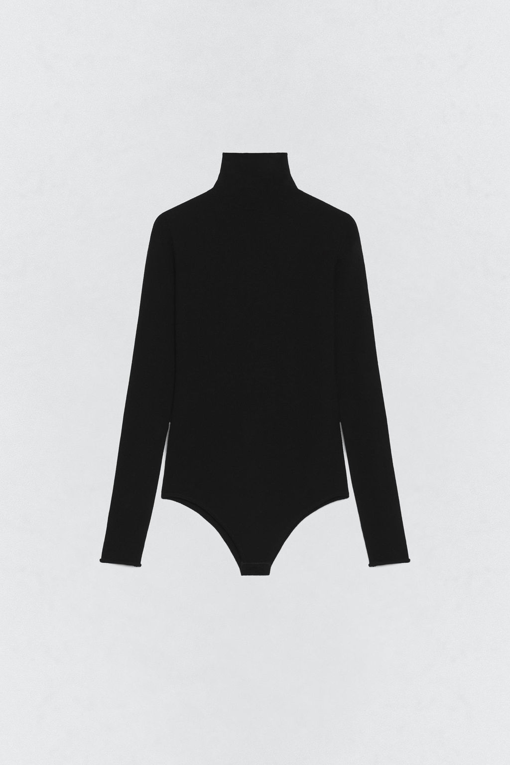 WOOL BLEND HIGH NECK BODYSUIT SOSHIOTSUKI X ZARA фото 5