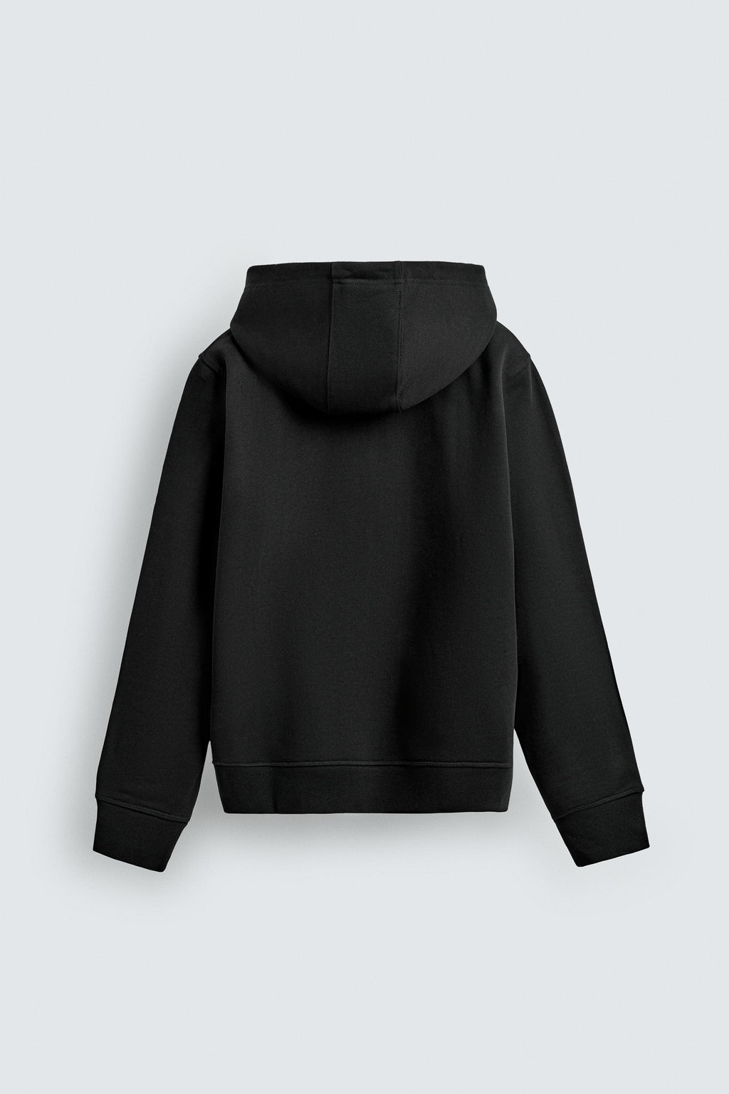 SUDADERA CREMALLERA CAPUCHA HEAVYWEIGHT ORIGINS / Negro - Zara фото 7