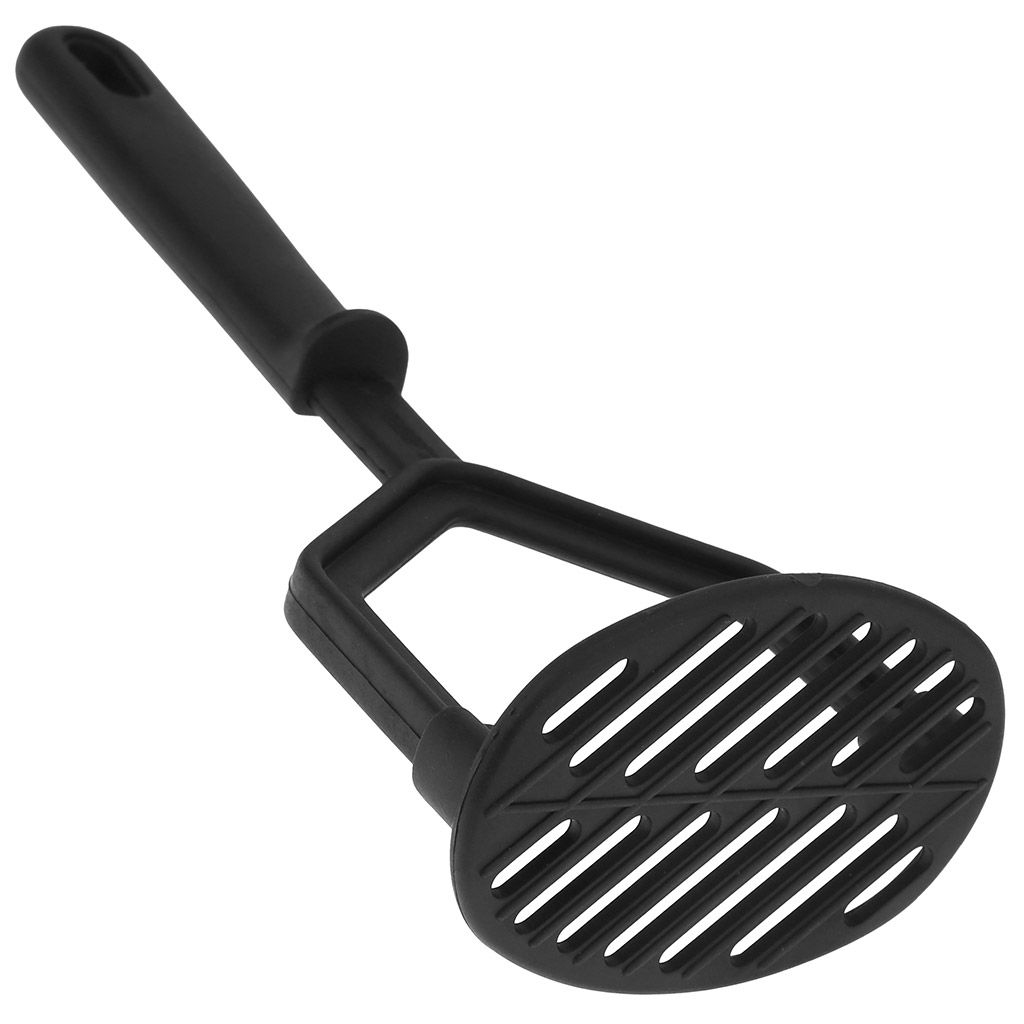 Идея Картофелемялка для тефлоновой посуды пластмассовая 25х10х7,2см, цвет - черный (Китай) - Домашняя мода фото 3