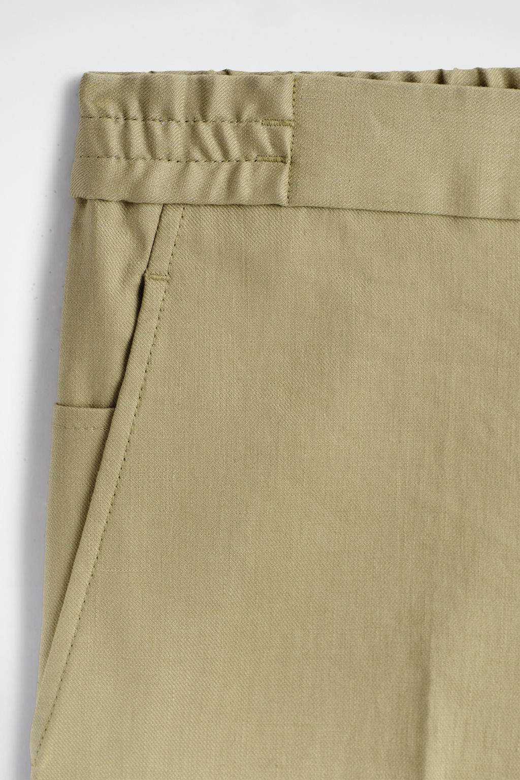 PANTAL?N DE LINO Y ALGOD?N SLIM FIT STRAIGHT LEG - H&m фото 4