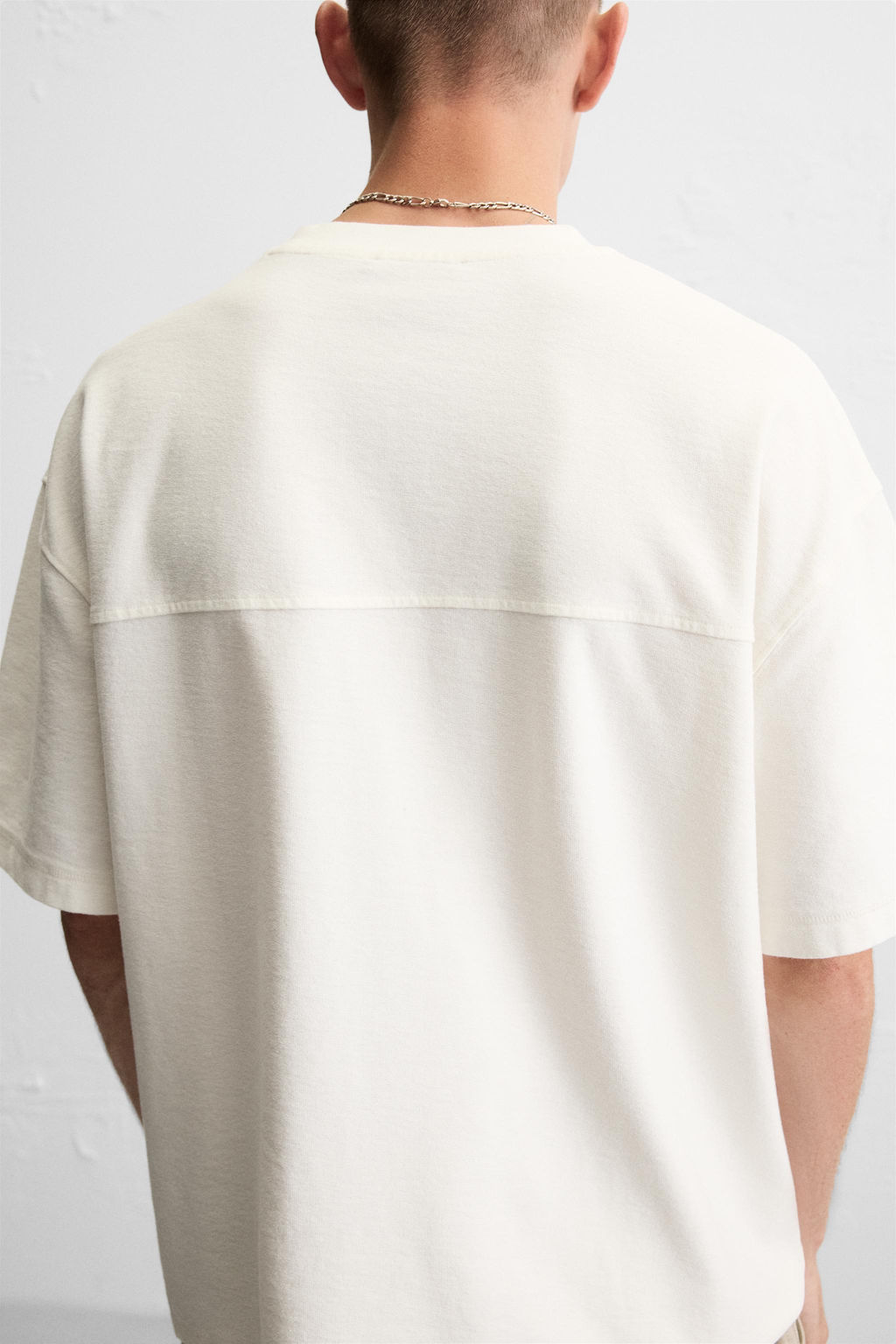 HEAVYWEIGHT TEXTURED T-SHIRT - Zara фото 6