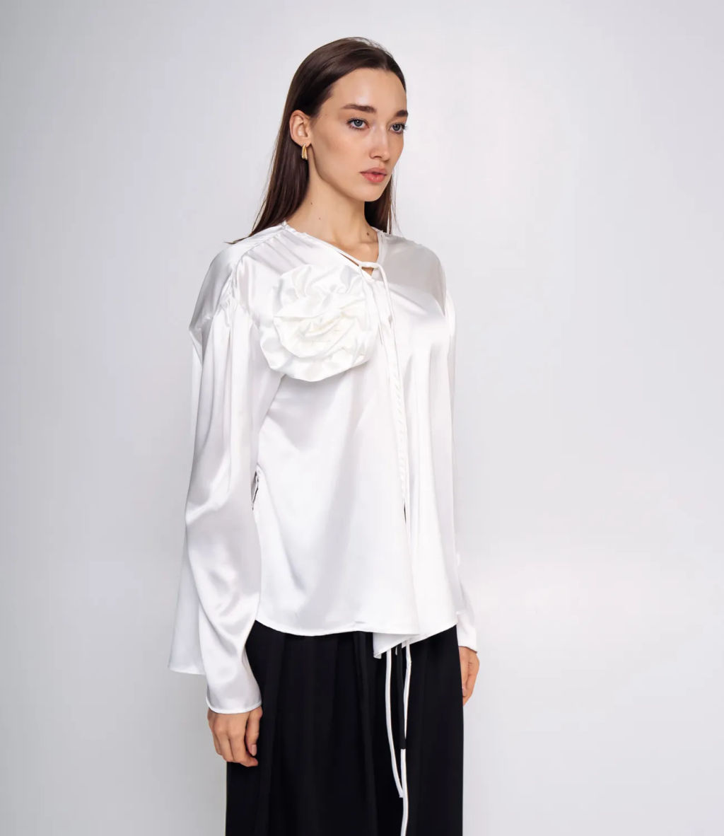 Блуза #КТ912 (4), белый