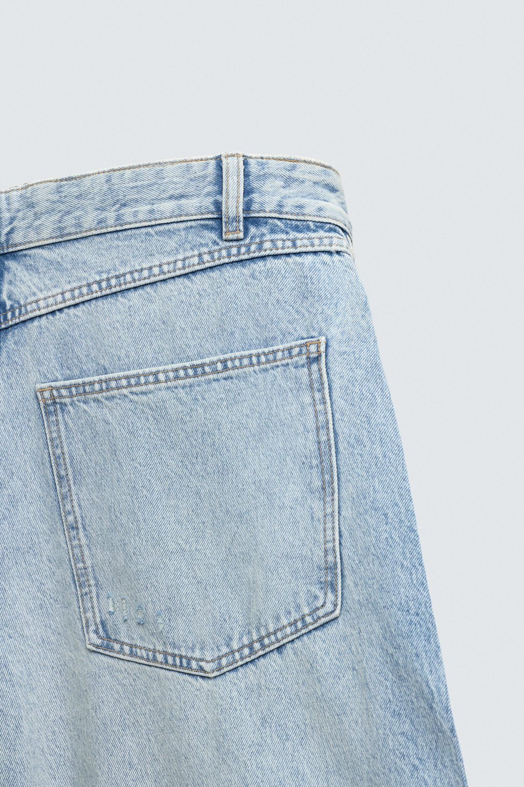 JEANS BALLOON FIT CREMALLERA / Azul / Verde - Zara фото 10