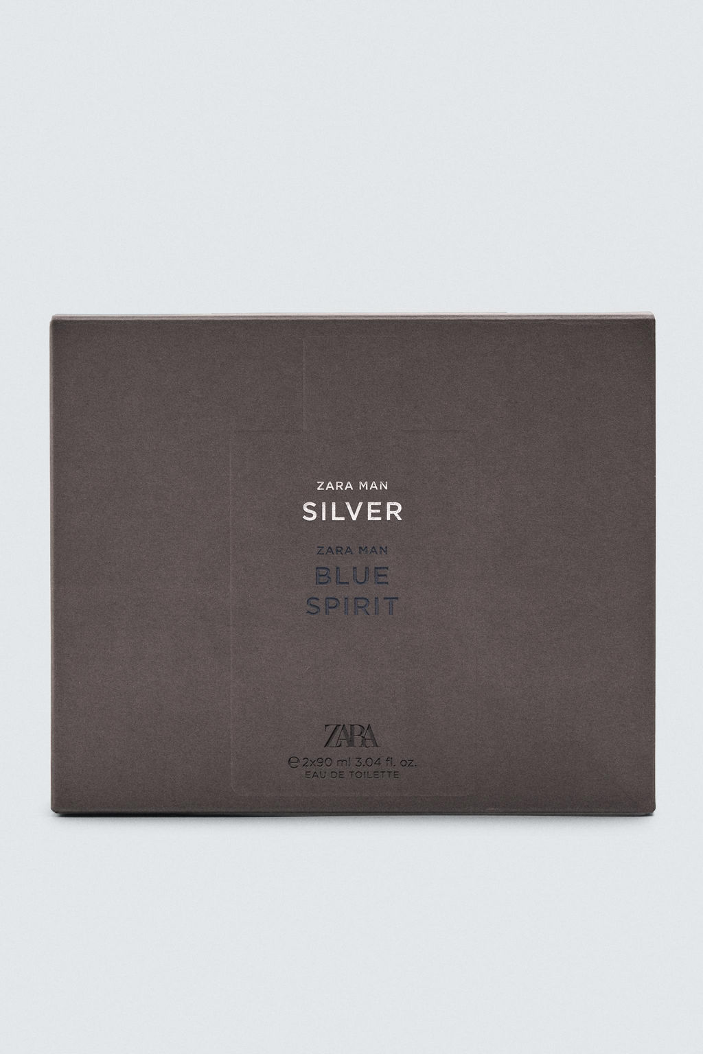 MAN SILVER + BLUE SPIRIT EDT 2 X 90 ML / 3.04 oz - Zara фото 2