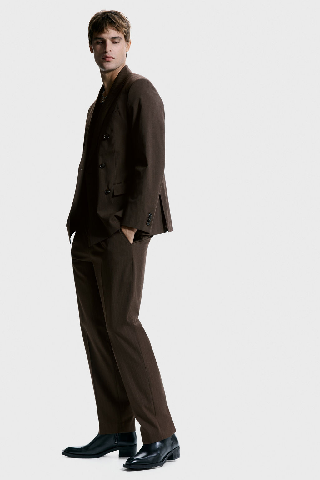 Pantal?n de traje Regular Fit - H&m фото 5