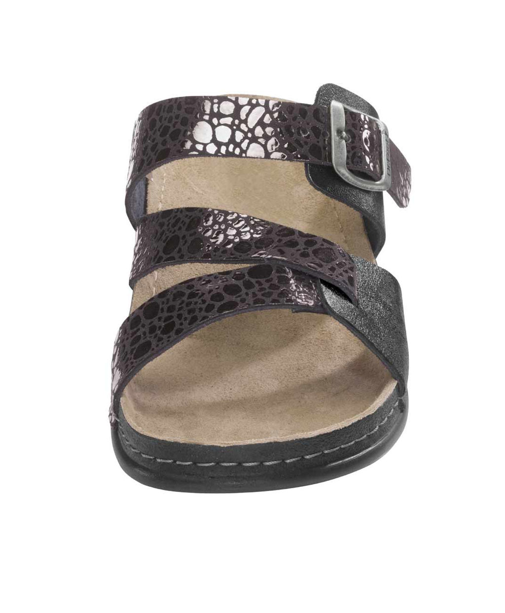 Шлепки, антрацитовые - Heine фото 4