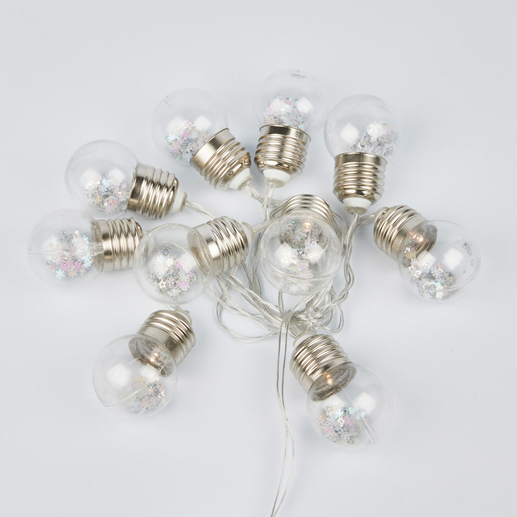 ULD-S1800-010/STB/3AA WARM WHITE IP20 RETRO BULBS Гирлянда светодиодная Лампочки ретро, на батарейках 3AA (не в/к), 1,8м. 10 светодиодов. Теплый белый свет. Провод прозрачный. TM Uniel