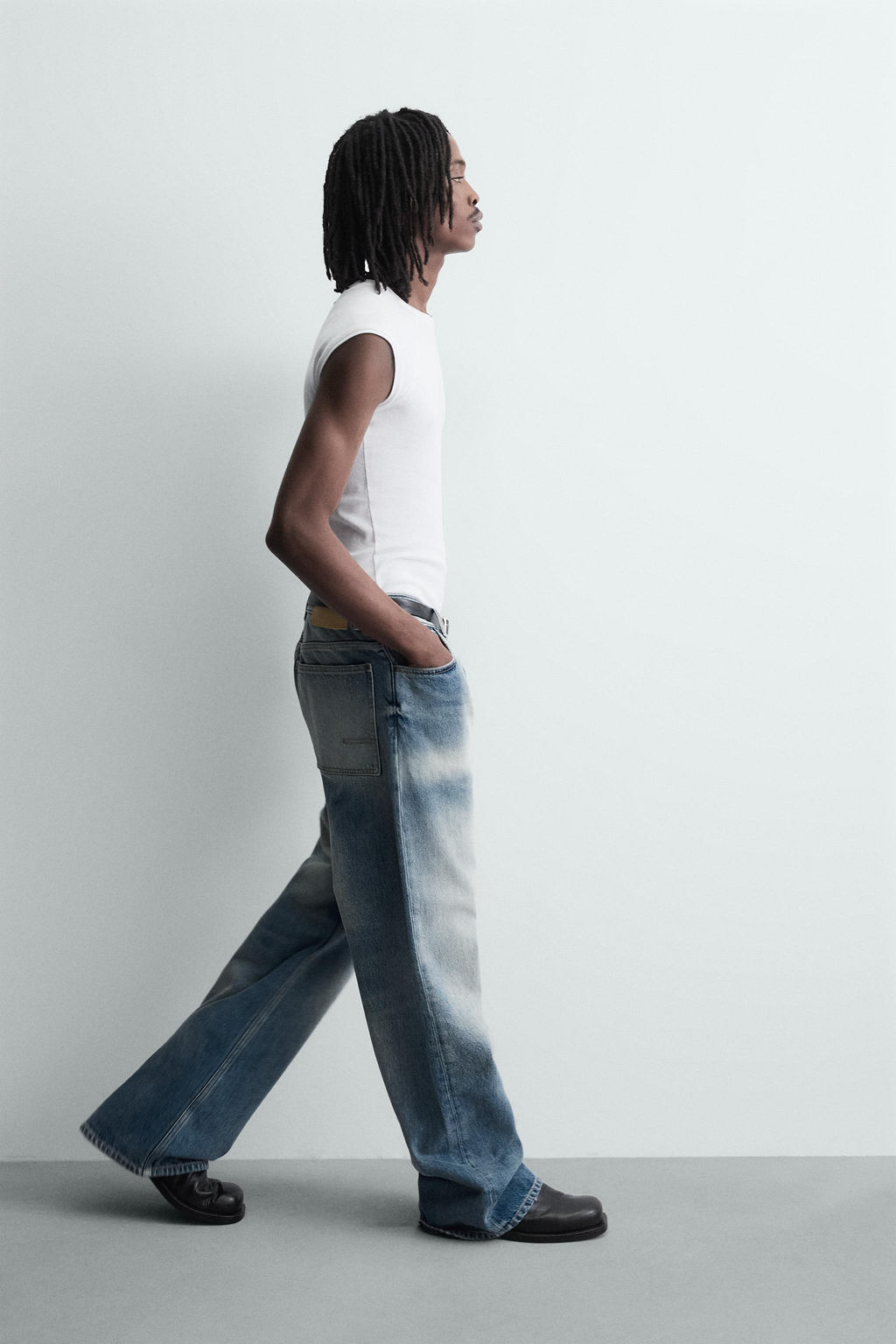 FLARE FIT JEANS - Zara фото 16