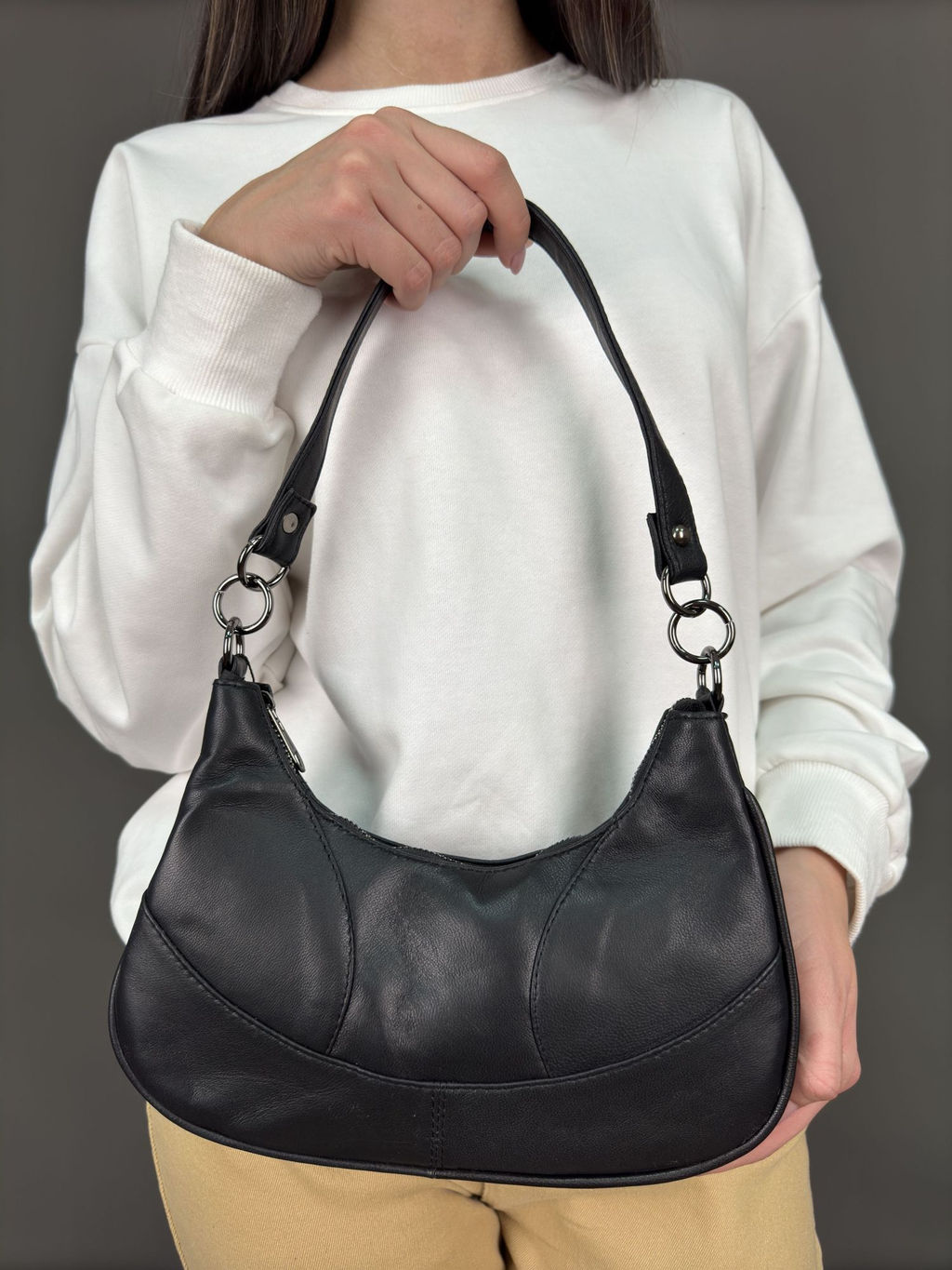 Сумка женская из телячьей кожи