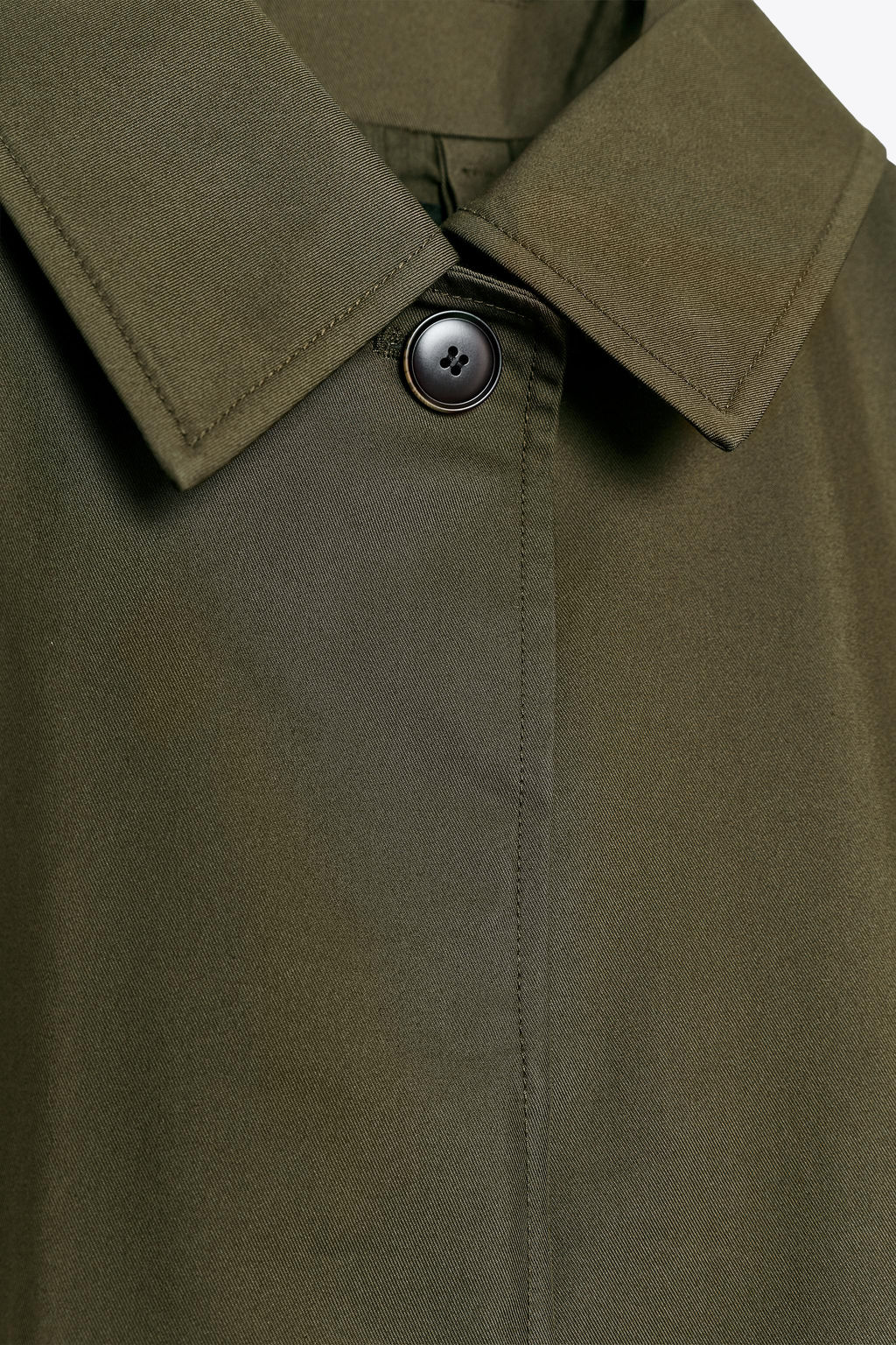 WATER-REPELLENT TRENCH COAT ZW COLLECTION - Zara фото 13