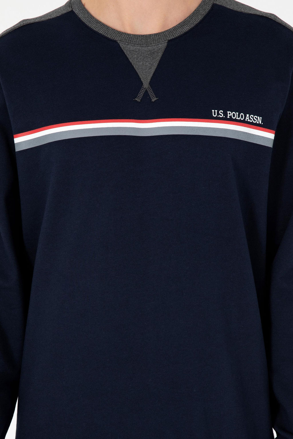 Мужской темно-синий пижамный комплект - U.s. polo assn фото 5