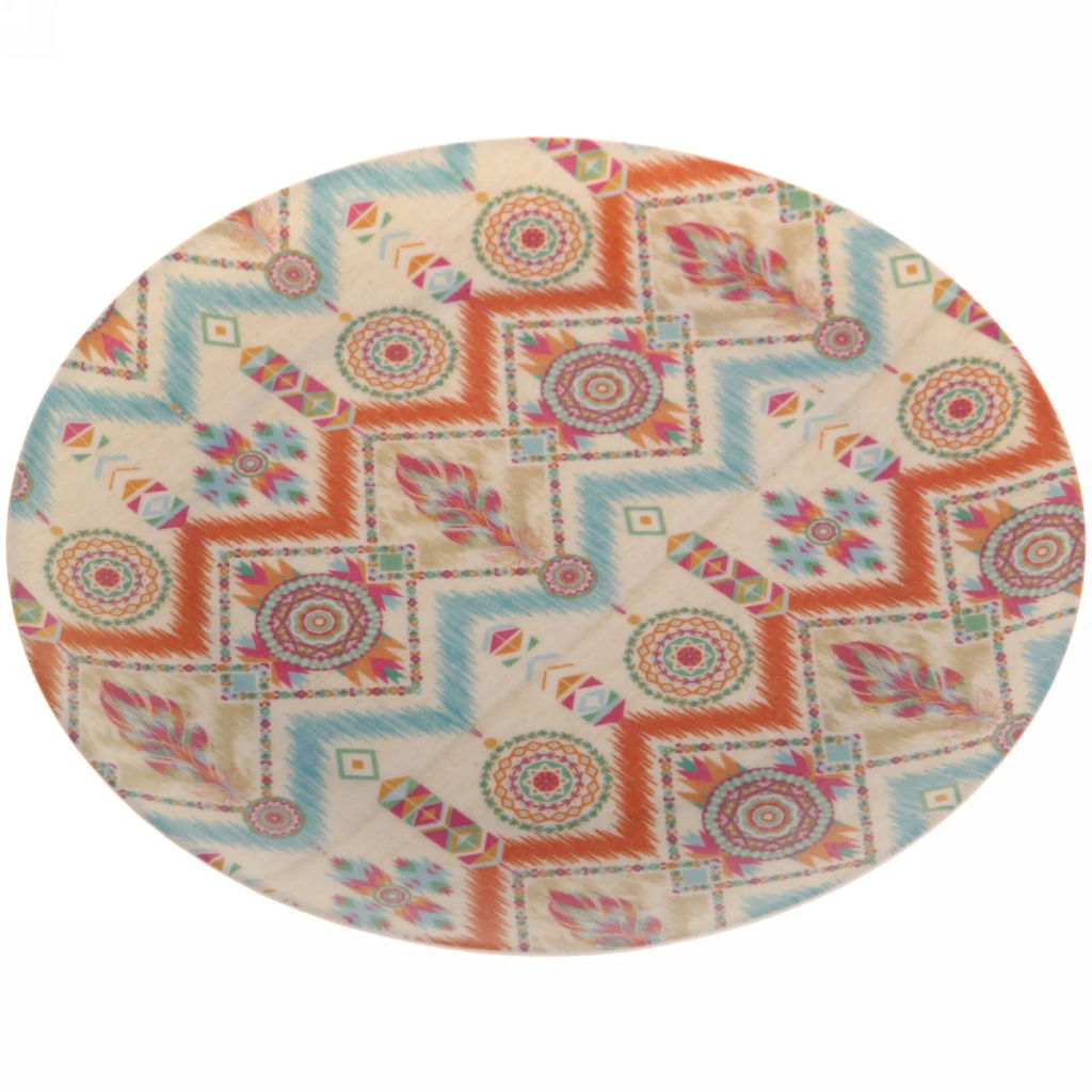 Цена за 2 шт. Тарелка "Eco Life" 20см, орнамент