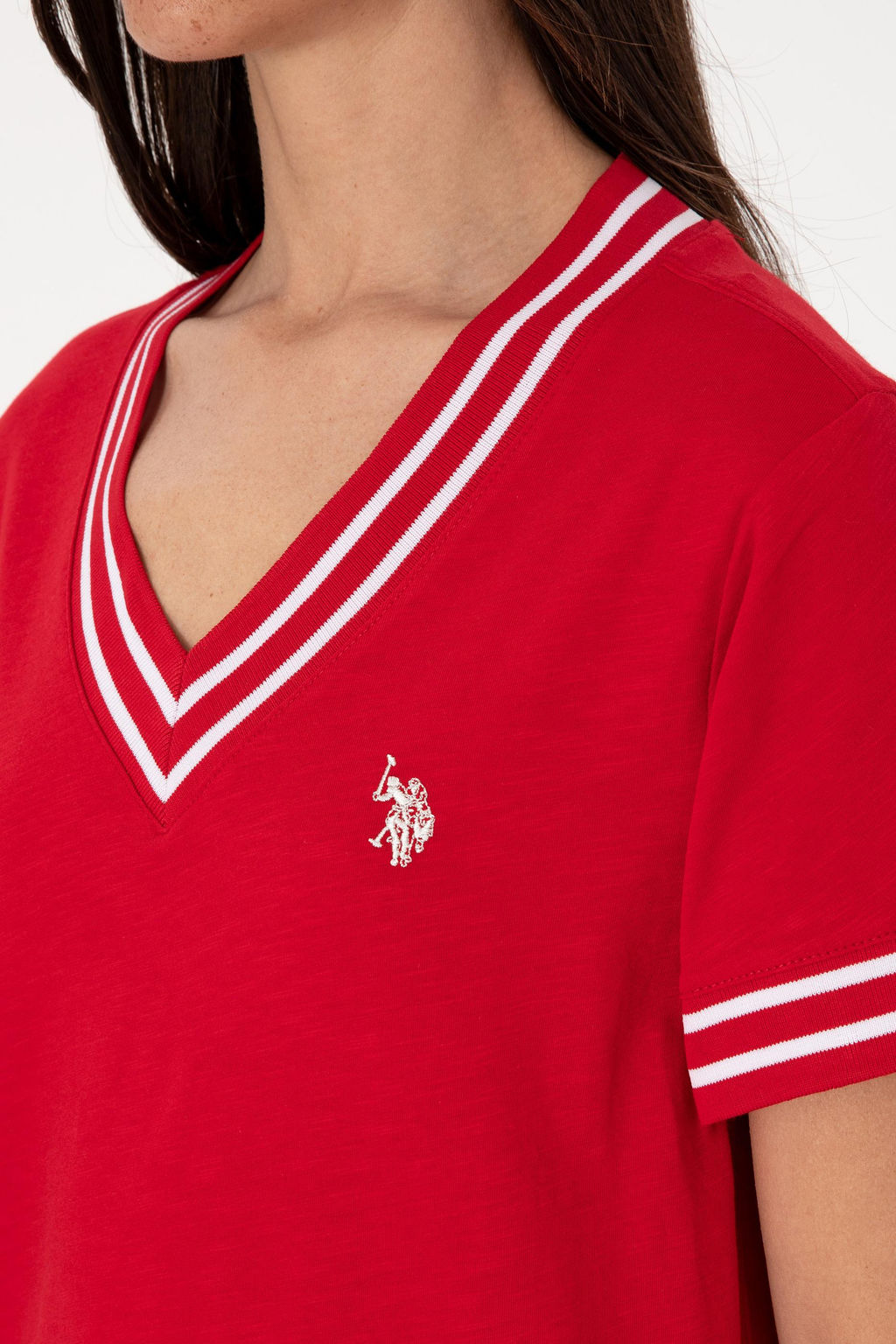 Kad_n K_rm_z_ V Yaka Ti__rt Sepette S_rpriz _ndirim - U.s. polo assn фото 7